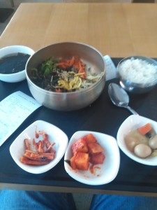 Almuerzo en Incheon