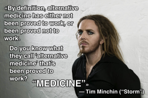 Tim Minchin on Alternative Medicine